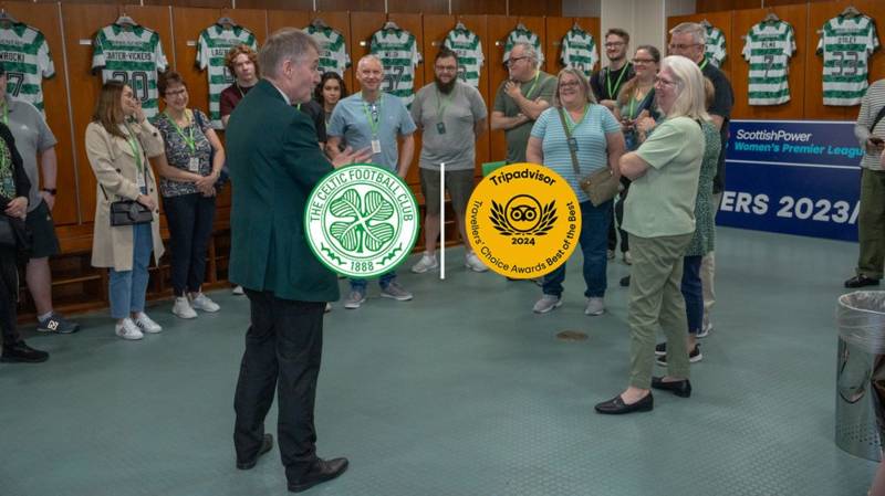 Celtic Park tour named one of the world’s top attractions