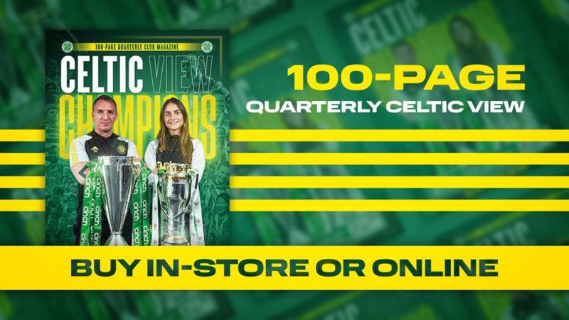 The latest issue of the Double-winning Celtic View is out this Thursday!