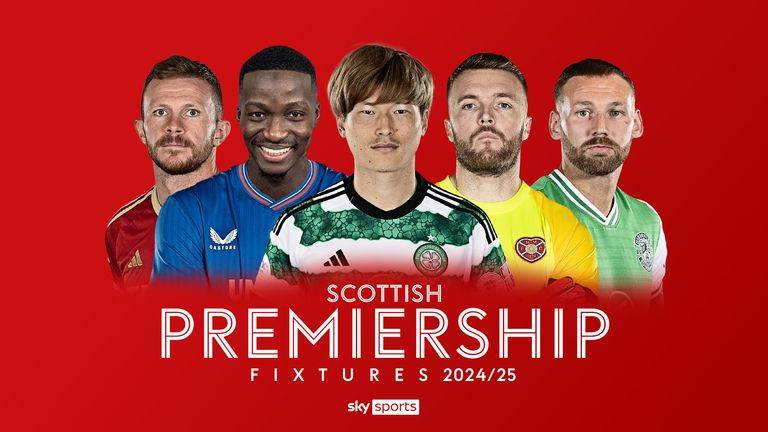 Scottish Premiership fixtures: Four games live on Sky on opening weekend