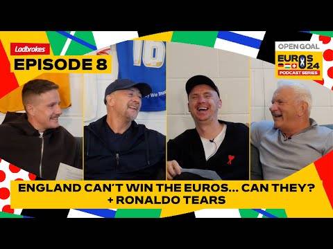 ENGLAND CAN’T WIN THE EUROS. CAN THEY? + RONALDO TEARS | Open Goal Euros Podcast Ep 8