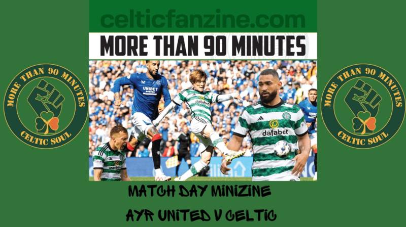 Ayr United v CELTIC Matchday Mini-zine