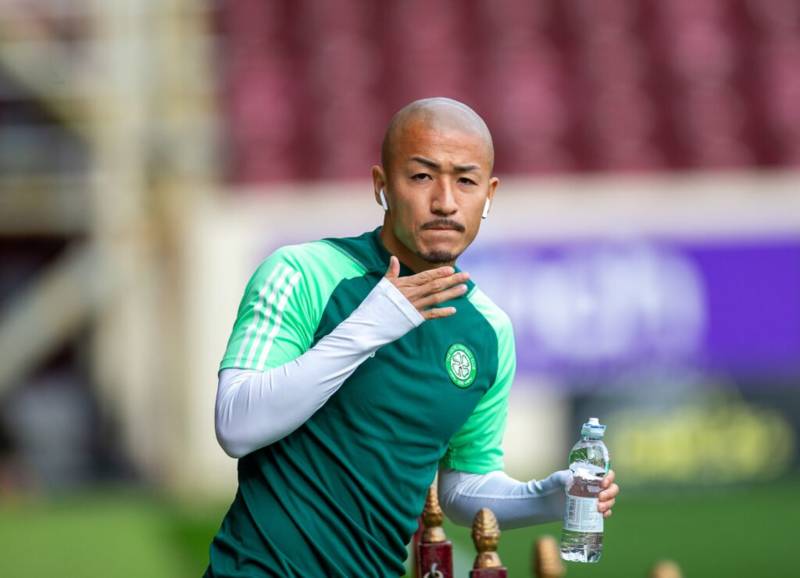 Pic: Daizen Maeda On His Way Back to Glasgow For Celtic Pre-season