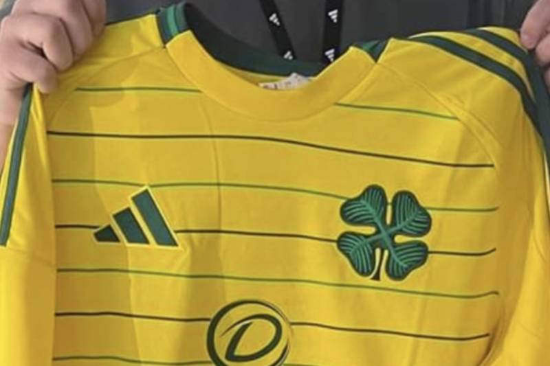 Celtic away kit leaked and everyone is saying the same thing