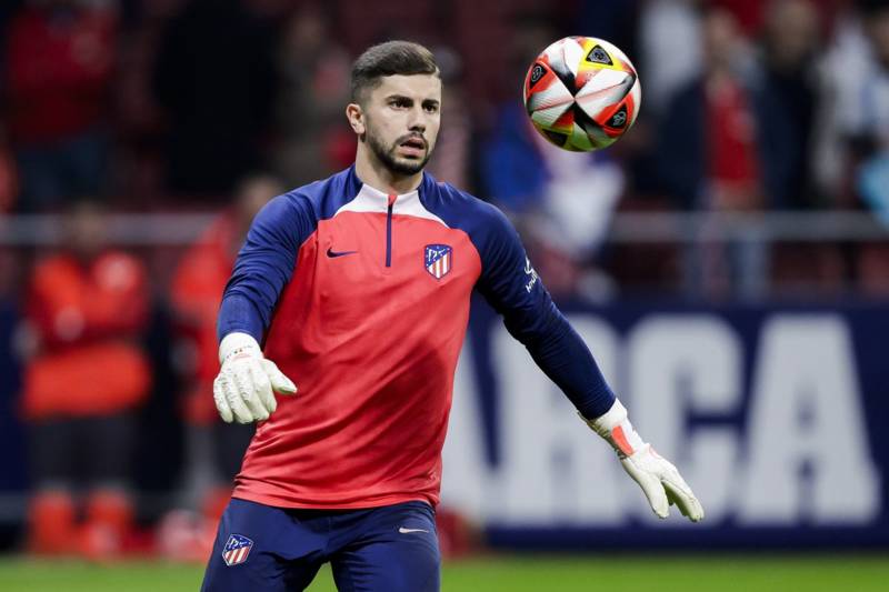 Report: Celtic Preparing Bid for Atletico Madrid Keeper