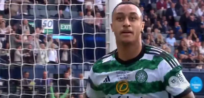 Adam Idah causes bear-on-bear action as Rangers fans have a scrap over the striker’s time at Celtic