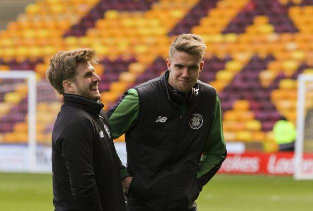 Premier League star bags bizarre gig alongside ex-Celtic teammate