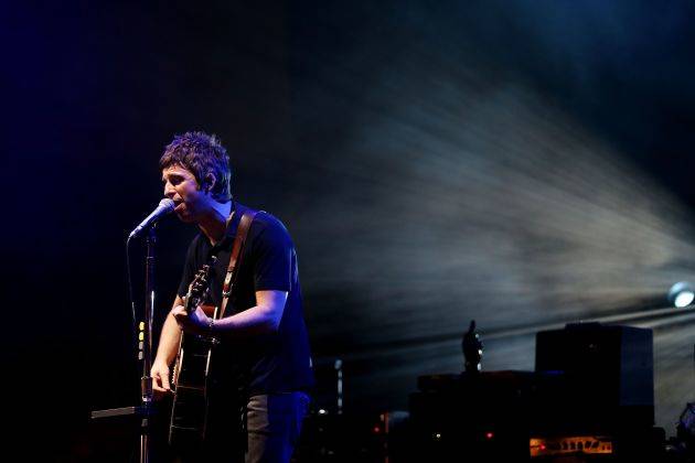 Noel Gallagher sports four leaf clover at Euro 2024 Final