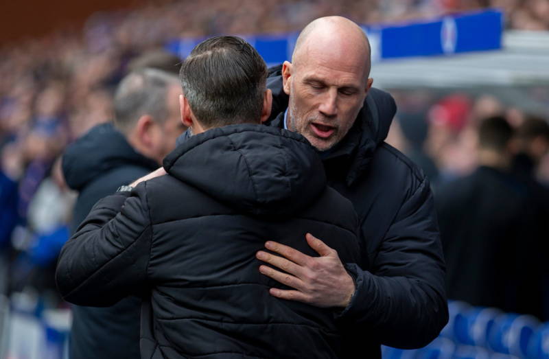 Watch Clement’s dramatic interview as he throws Ibrox board under a bus!