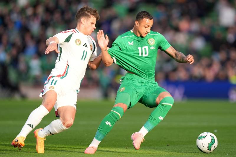 Republic of Ireland striker Adam Idah told Celtic is best career move