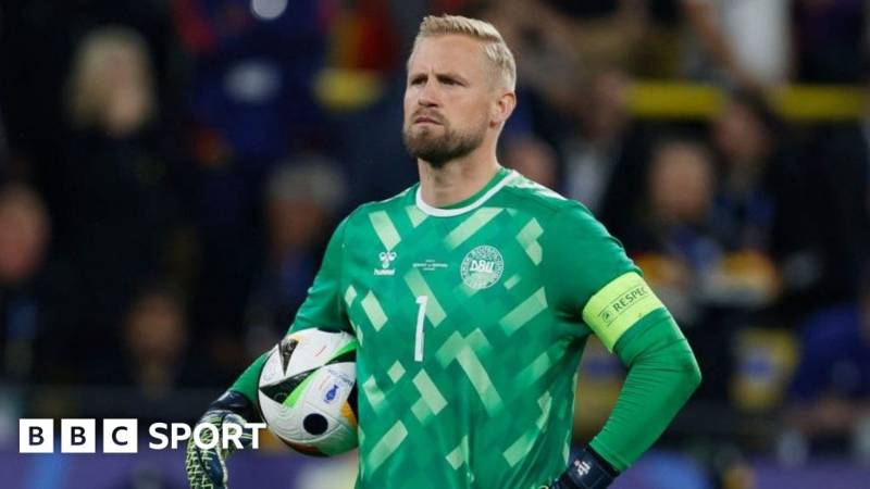 Denmark captain Schmeichel joins Celtic