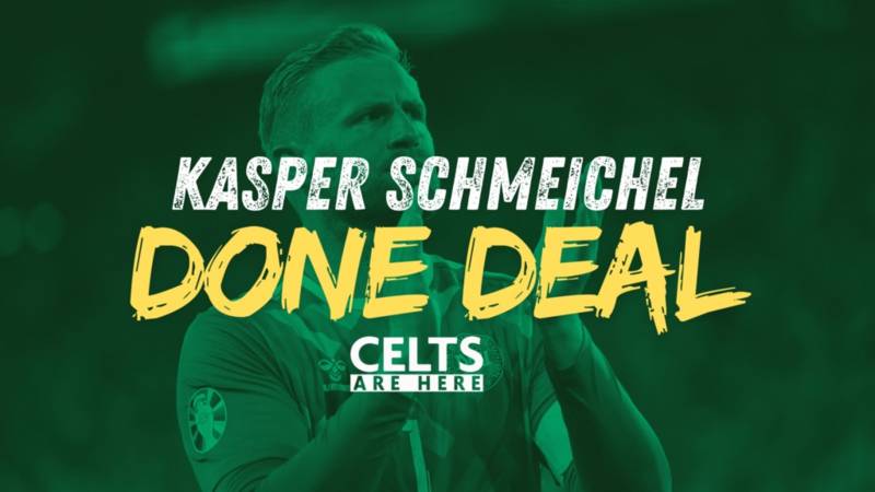 Done Deal: Kasper Schmeichel Signs for Celtic