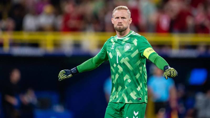 Kasper Schmeichel’s post about Celtic goes viral on social media