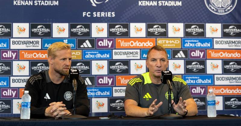 Kasper Schmeichel stifles snigger at Celtic presser question as whiff of wacky baccy has us all giggling – USA tour diary