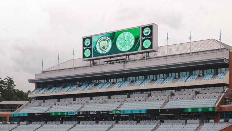 Man City Stars Snubbed as Pitch Invader Goes Straight for Celtic Man