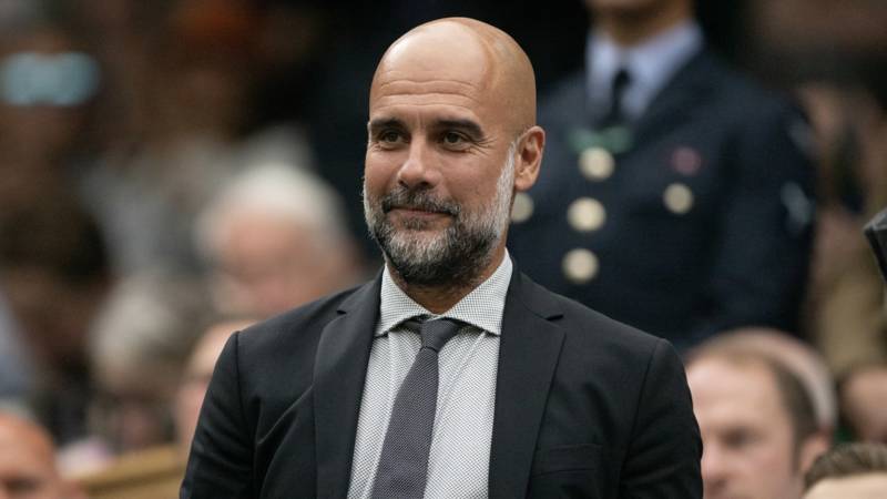 Manchester City boss Pep Guardiola makes superb Celtic claim