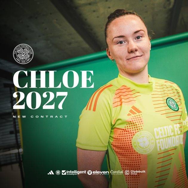 Chloe Logan signs a new three-year deal at Celtic