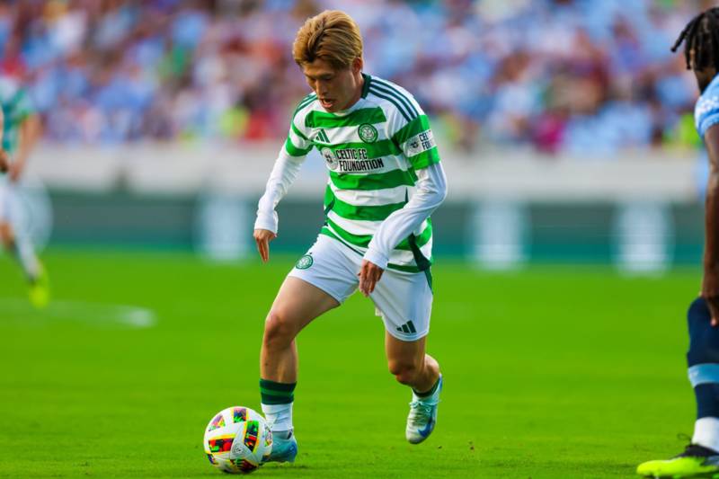 Celtic boss Brendan Rodgers believes that Kyogo looks “a different player” in pre-season