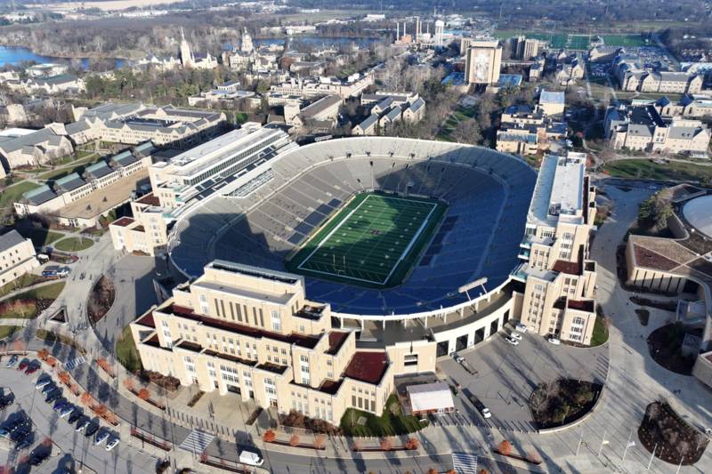 The expected attendance for Celtic vs Chelsea at iconic Notre Dame Stadium