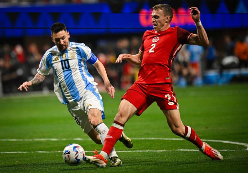 Celtic’s Alistair Johnston honoured alongside Lionel Messi and Raphinha after Copa America heroics