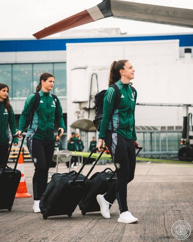 Elena Sadiku’s Celtic side arrives in Sweden