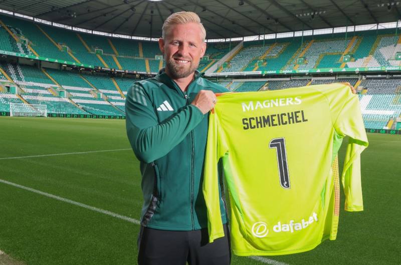 Kasper Schmeichel claims he’s happiest when playing under Celtic boss