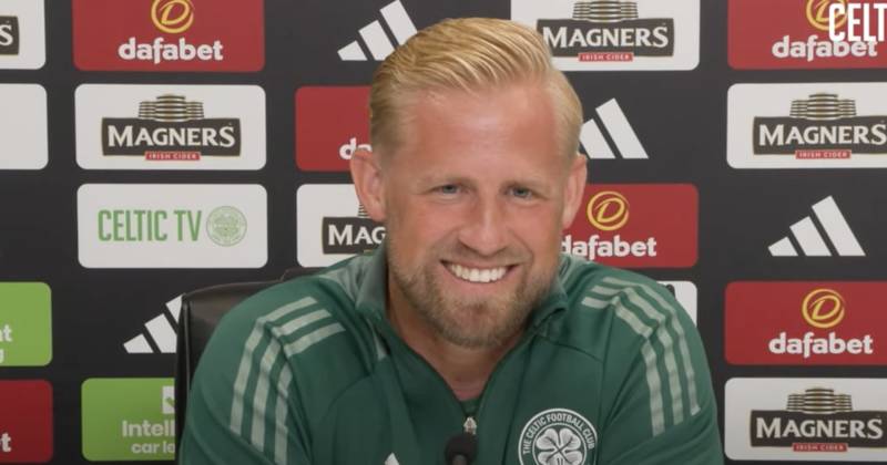 Kasper Schmeichel’s one word Celtic answer on why he’s here as he rejects retirement tour theory