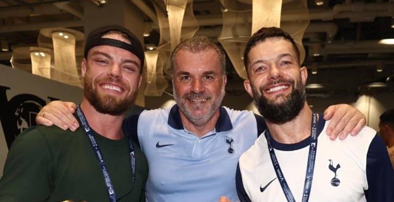 WWE Tag Team Champions shown love by Ange Postecoglou