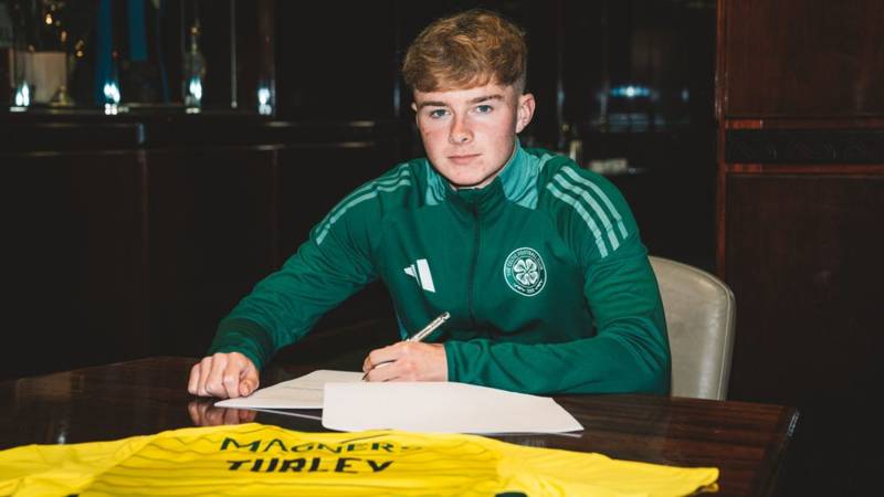 Young Celt, Francis Turley signs new four-year deal with the Hoops