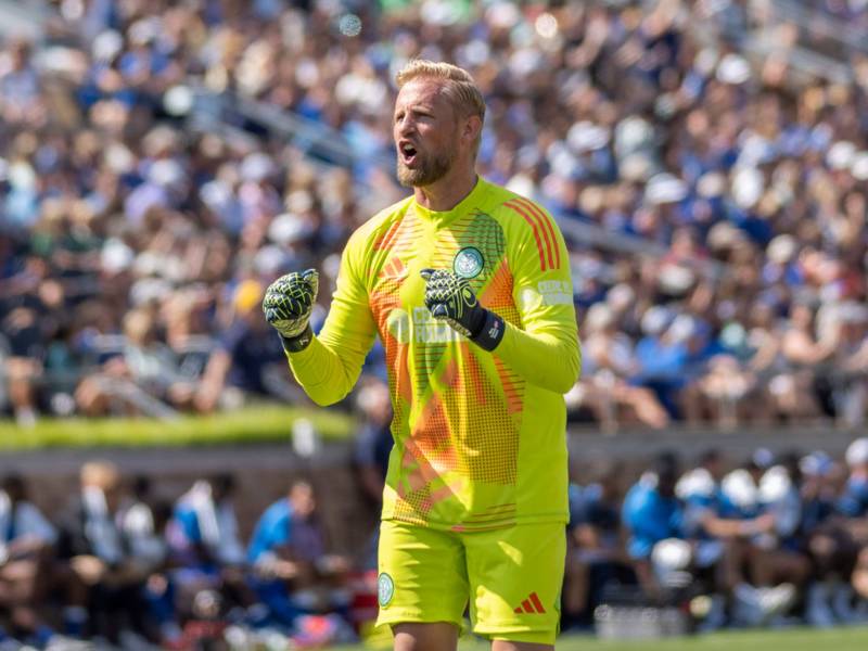 Brendan Rodgers says Kasper Schmeichel has a long-term goal that will be “brilliant” for Celtic