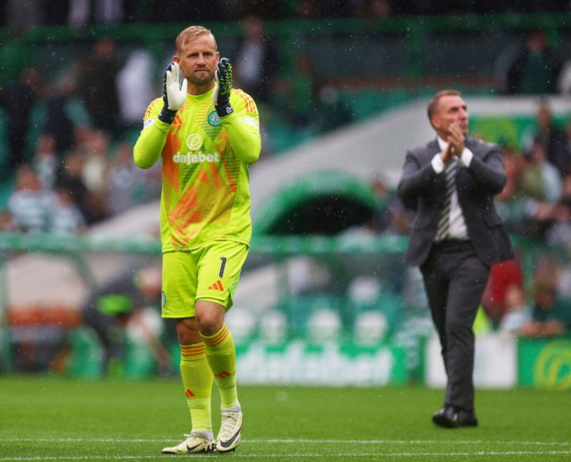 Kasper Schmeichel’s Brilliant Sunday Night Message after Celtic Park Debut