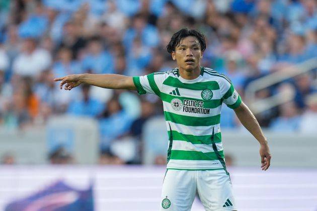 Video: Reo Hatate opens the scoring for Celtic with tidy finish