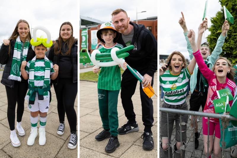 20 fantastic photos of Celtic fans celebrating flag day with the team v Kilmarnock – gallery