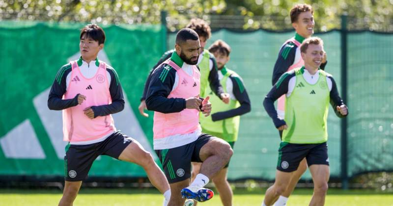 9 Celtic training observations as Bosun Lawal posted missing for Stoke City medical and forgotten men put through paces