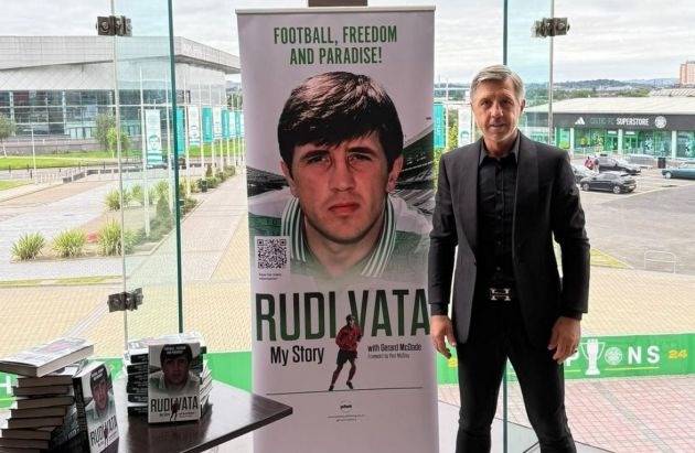 Rudi Vata Book Launch at Celtic Park – Football, Freedom and Paradise