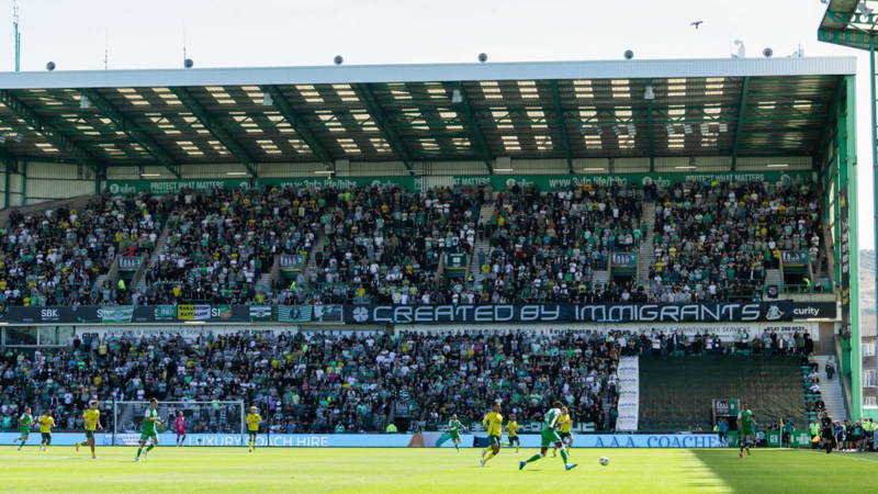 Brain dead thinking- Shame on Hibs