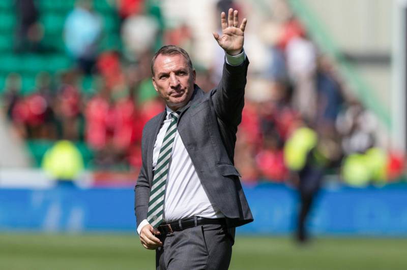 Brendan Rodgers has sympathy for Scotland manager but look gives Celtic boss away