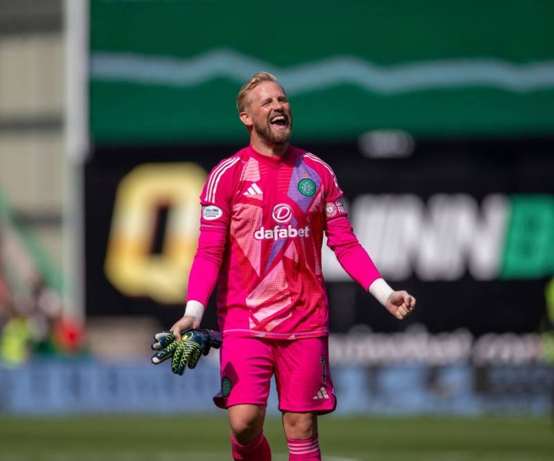 Delighted Kasper Schmeichel’s Sunday Afternoon Celtic Post