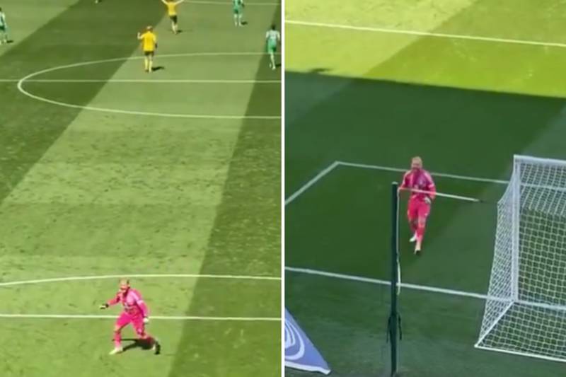 Unseen Kasper Schmeichel footage shows keeper loving life at Celtic