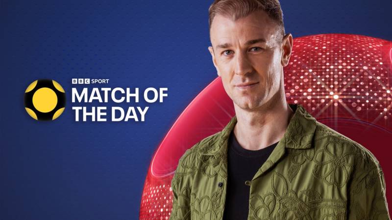 Match of the Day signs up Super Joe Hart for new season