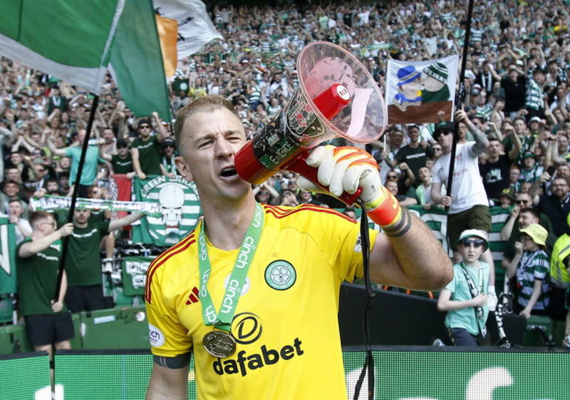 Joe Hart’s Top Reaction to Celtic Signing Adam Idah