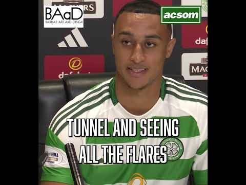 🎙️ADAM IDAH on the moment he realised he wanted to sign permanently for Celtic #celtic #celticfc