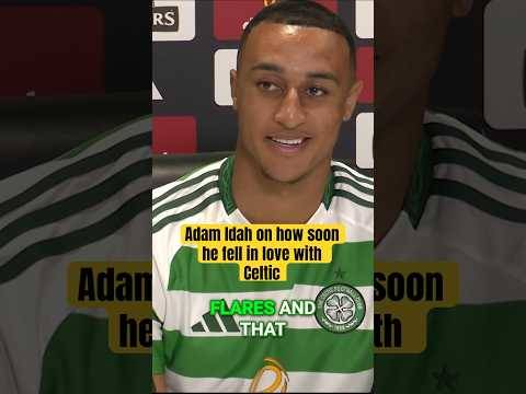 Adam Idah reveals how quickly he knew he wanted to stay at #celticfc