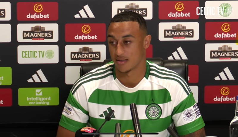 ‘I was a bit shocked’ – Adam Idah Reveals Surreal Celtic Encounter