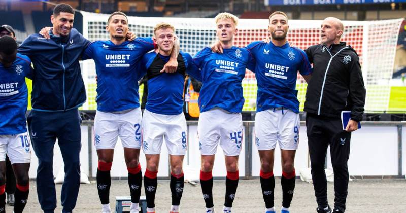 Rangers riddy as celebrations spark second hand embarrassment and Hotline swaps ‘We Are the People’ for new Ibrox slogan