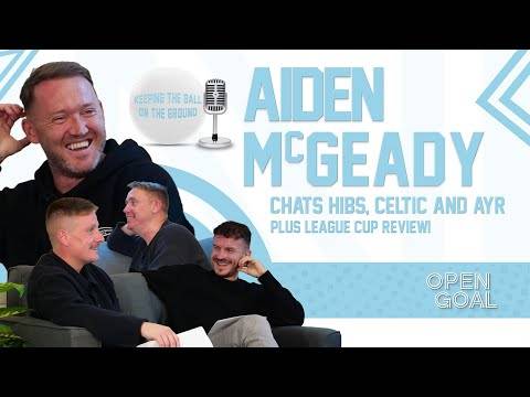 AIDEN McGEADY ON CELTIC, HIBS, CHAMPIONS LEAGUE, AYR & THE FUTURE | Keeping The Ball On The Ground