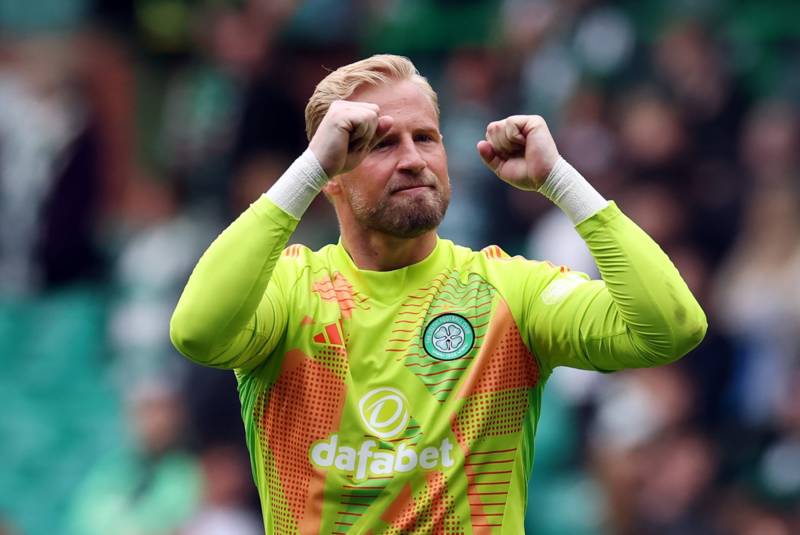 Cameron Carter-Vickers points out ‘what’s clear to see’ about Kasper Schmeichel since he joined Celtic