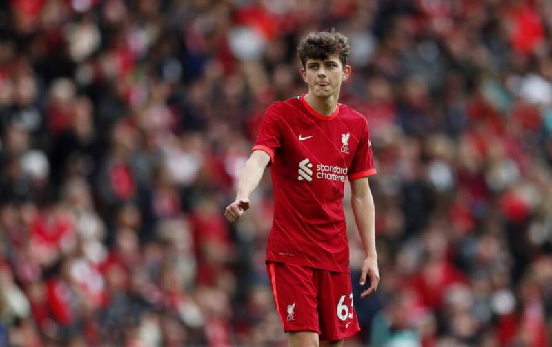 Owen Beck to Celtic Latest as Liverpool Weigh Up Exit