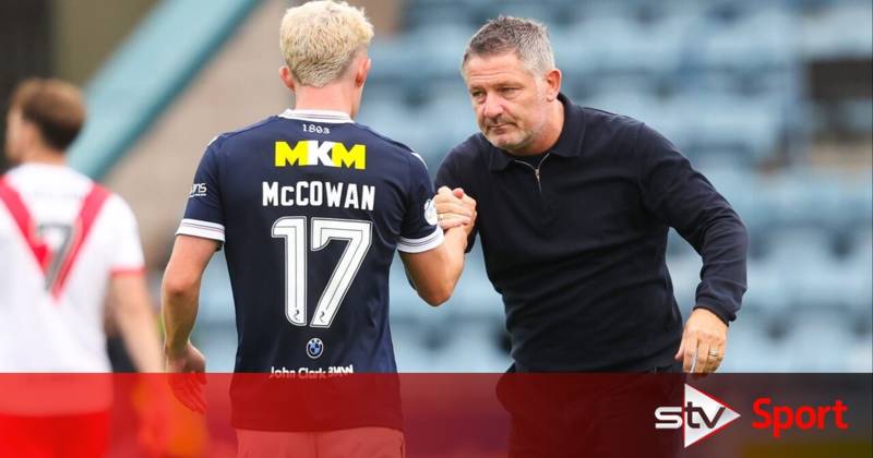 Tony Docherty has no issues with playing Hibs target Luke McCowan at Easter Road