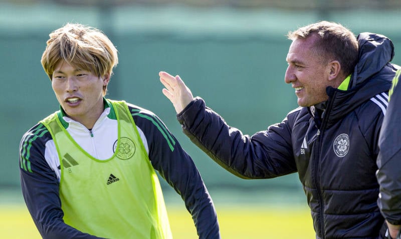 Brendan Rodgers delivers ‘five-a-side’ quip as he issues Celtic transfer updates on Matt O’Riley and Kyogo