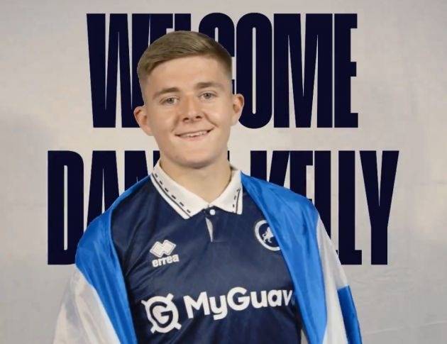 Millwall confirm signature of Daniel Kelly from Celtic